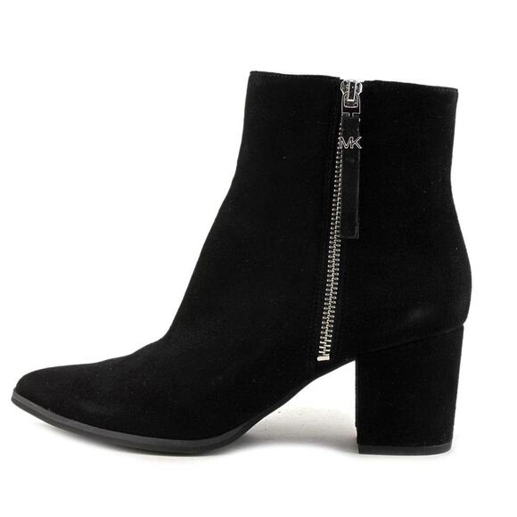 MICHAEL Michael Kors | 9 |Women's Dawson Leather Pointed Toe Ankle Bootie Boots - Picture 1 of 8